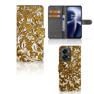 Wallet Case OnePlus Nord 2T Barok Goud