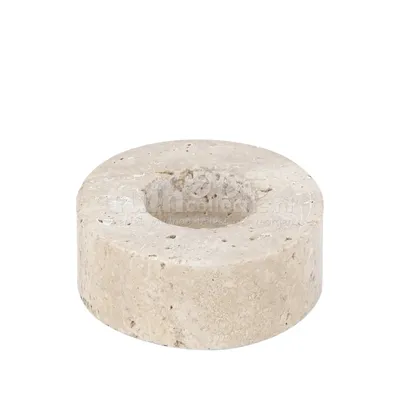 PTMD Kandelaar Jaqueleen Beige S 4cm