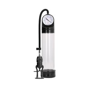 Deluxe Pump With Advanced PSI Gauge - Transparant