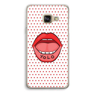 Yolo Denise: Samsung A3 (2017) Transparant Hoesje