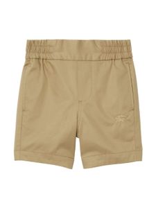 Burberry Kids short de bain brodé - Tons neutres