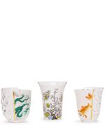 Seletti lot de trois verres Hybrid Aglaura - Tons neutres - thumbnail