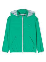 Herno Kids veste zippée à capuche - Vert