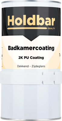 Holdbar Badkamercoating Verkeerswit (RAL 9016) 1 kg