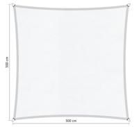 Vierkant schaduwdoek 3,00x3,00 m Ibiza White Shadow Comfort - Shadow comfort
