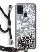 Vexx Mixtape #2: Samsung Galaxy A21s Transparant Hoesje met koord