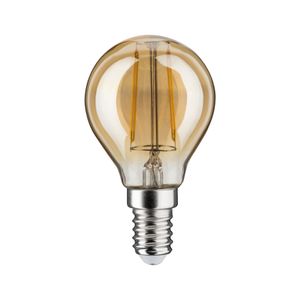 Paulmann 28711 LED-lamp Energielabel F (A - G) E14 Kogel 2.6 W = 26 W Goud (Ø x h) 45 mm x 78 mm 1 stuk(s)
