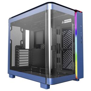 MONTECH KING 95 Tempered Glass ARGB Midi-tower PC-behuizing Blauw