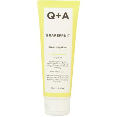 Q+A Grapefruit cleansing balm