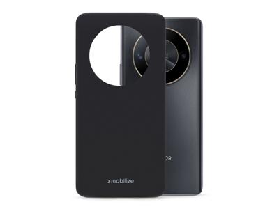 Mobilize Mobilize Rubber Gelly Case Honor Magic6 Lite 5G Matt Black