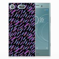 Sony Xperia XZ1 Compact | TPU bumper | Feathers Color