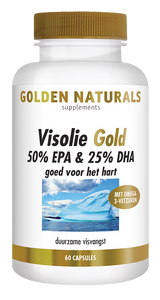 Golden Naturals Visolie Gold 50% EPA 25% DHA Capsules