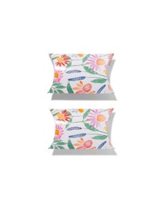 HEMA Cadeaudoosjes Karton 15x13 Bloemen - 2 Stuks