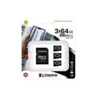Kingston Canvas Select Plus microSDXC-kaart 64 GB Class 10 UHS-I Incl. SD-adapter