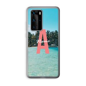 Pacific Dream: Huawei P40 Pro Transparant Hoesje