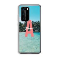 Pacific Dream: Huawei P40 Pro Transparant Hoesje