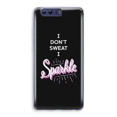 Sparkle quote: Honor 9 Transparant Hoesje