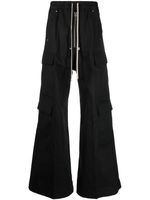 Rick Owens pantalon ample à lien de resserrage - Noir - thumbnail