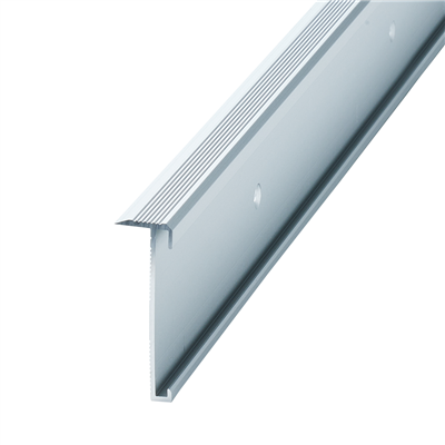 Co-pro - Trapprofiel PVC Zilver 15x45 - lengte 300cm