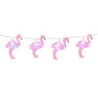 Led-lichtslinger Flamingo (1,4m)