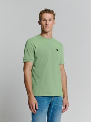 No- Excess T-shirt Crewneck Peached Basic T-shirts 050 Green