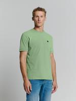 No- Excess T-shirt Crewneck Peached Basic T-shirts 050 Green No- Excess T-shirt Crewneck Peached Basic T-shirts 050 Green