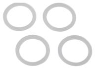 Kirchhoff Watermeterpakking, rubber, 23 x 29,5 x 2 mm, voor 3/4" 1" (4x) - 98697110