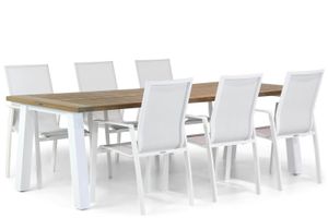 Lifestyle Ultimate/Glasgow 240 cm dining tuinset 7-delig