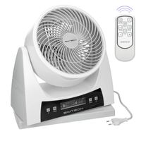 Ventilator 40W 3 snelheden Digitaal display Wit - thumbnail