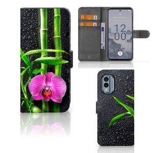 Nokia X30 Hoesje Orchidee