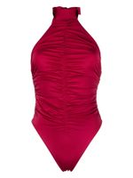 Noire Swimwear maillot de bain froncé - Rouge - thumbnail