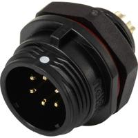 Weipu SP1312 / P 6 Ronde connector Stekker, inbouw Totaal aantal polen: 6 Serie (ronde connectoren): SP13 1 stuk(s)