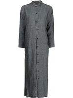 Toogood robe-chemise en lin - Gris