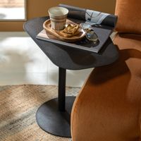 WOOOD Laptoptafel Lia 50 x 38cm - Zwart - thumbnail