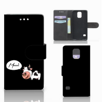 Samsung Galaxy S5 | S5 Neo Leuk Hoesje Cow - thumbnail