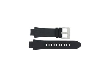 Horlogeband Invicta 21403 Silicoon Zwart 18mm