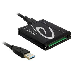 DeLOCK 91686 geheugenkaartlezer USB 3.2 Gen 1 (3.1 Gen 1) Zwart