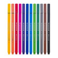Bruynzeel fineliners, 12st.