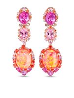 Anabela Chan boucles d'oreilles Ocen en or vermeil 18ct