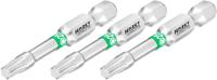 HAZET Bit 2223NSLG-T25/3 · 1/4 inch (6,3 mm) zeskant massief · Binnen-TORX®-profiel · 3-delig · SW T25