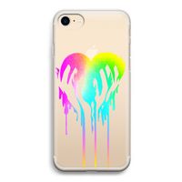 Hold My Heart: iPhone 7 Transparant Hoesje