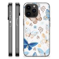 Dierenprint Telefoonhoesje voor iPhone 15 Pro Max Vlinder