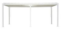 Overkapping vierkant XL Rota 300 x 600 cm Matt white - Suns