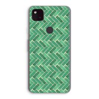 Moroccan tiles 2: Google Pixel 4a 5G Transparant Hoesje