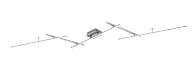 Trio PlafonnièreArvin 4-stripe RVS - 628410507