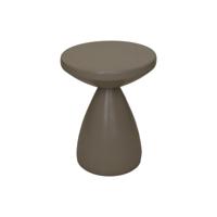 Bijzettafel Rond - ø36x48 - Taupe - Metaal