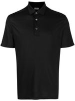 Zegna polo à manches courtes - Noir