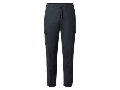 esmara Men Heren cargobroek (Marineblauw, XL)
