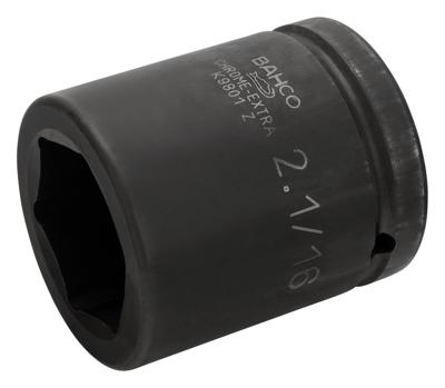 Bahco Slagdop 1.1/2" | zeskant | gefosfateerd | 2-7/16" - K9801Z-2.7/16