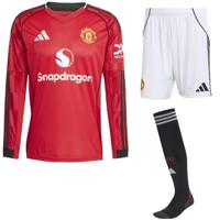 adidas Manchester United Thuistenue Lange Mouwen 2025-2026